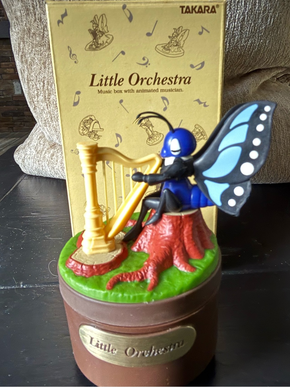 Takara Little Orchestra Butterfly “Harp” Music Box